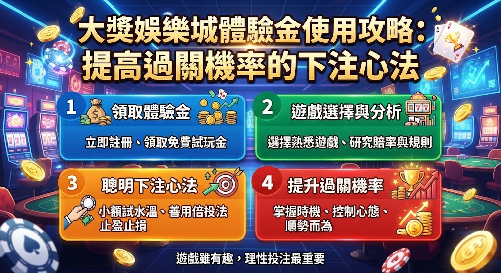 體驗金使用攻略 體驗金使用攻略