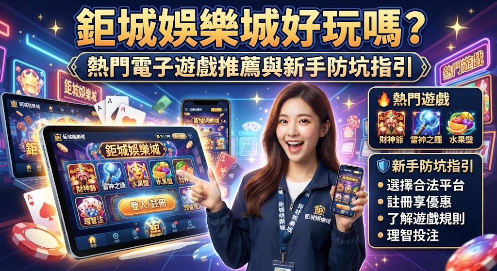 熱門電子遊戲推薦與新手防坑指引 熱門電子遊戲推薦與新手防坑指引